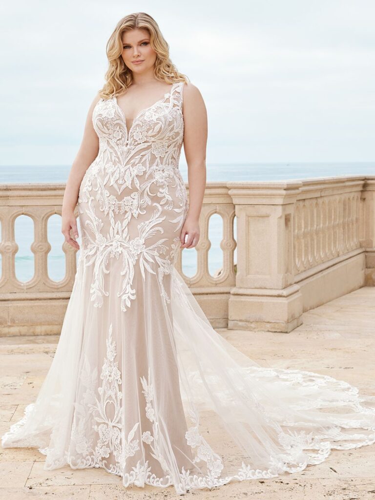 plus size wedding dresses